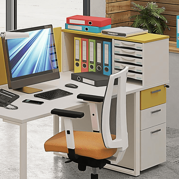 Réhausse de rangement pour caisson de bureau Clio